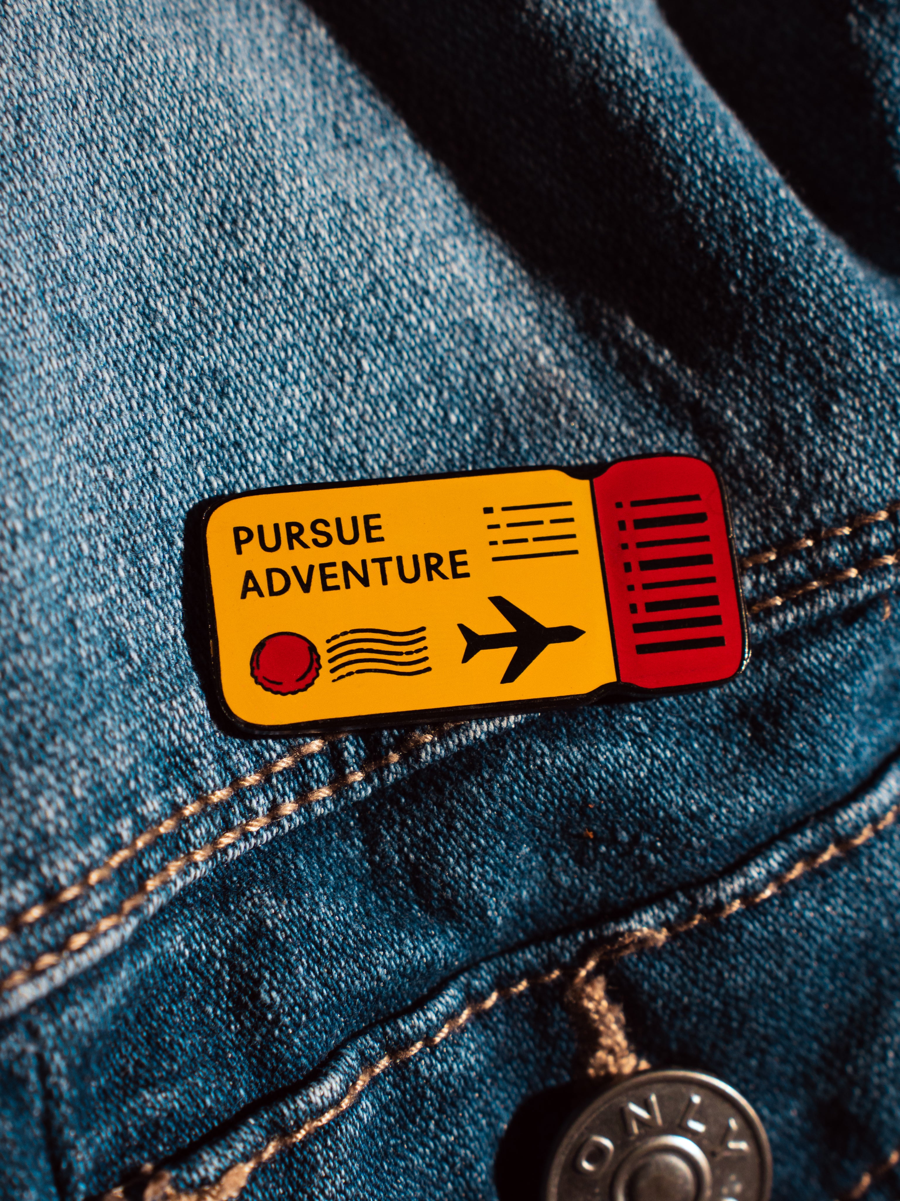 Pursue Adventure Enamel Pin