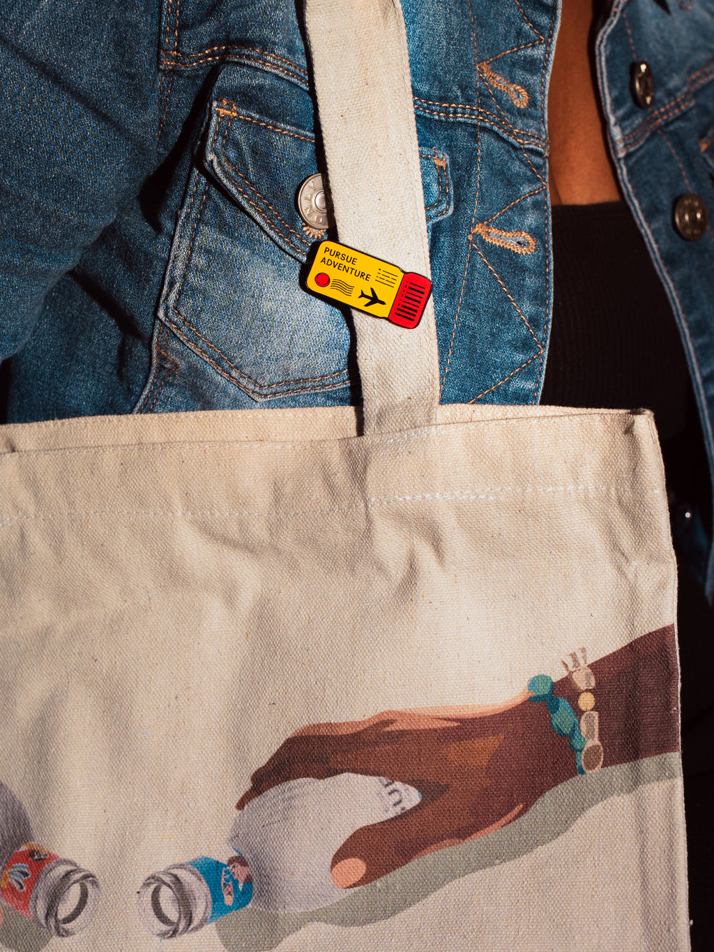 Pursue Adventure Enamel Pin